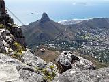 Cable car on Table Mountain  Cape Town, South Africa