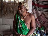 Traditional medicine man  Chobe National Park, Botswana